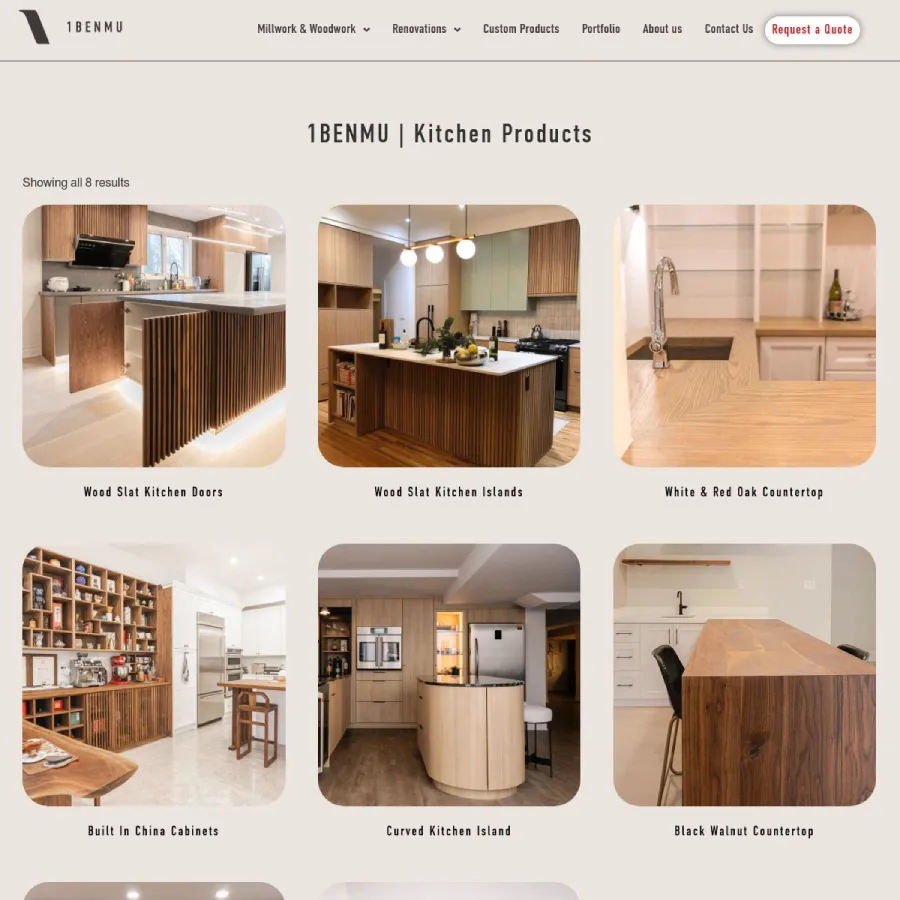 product seo for countertop companies