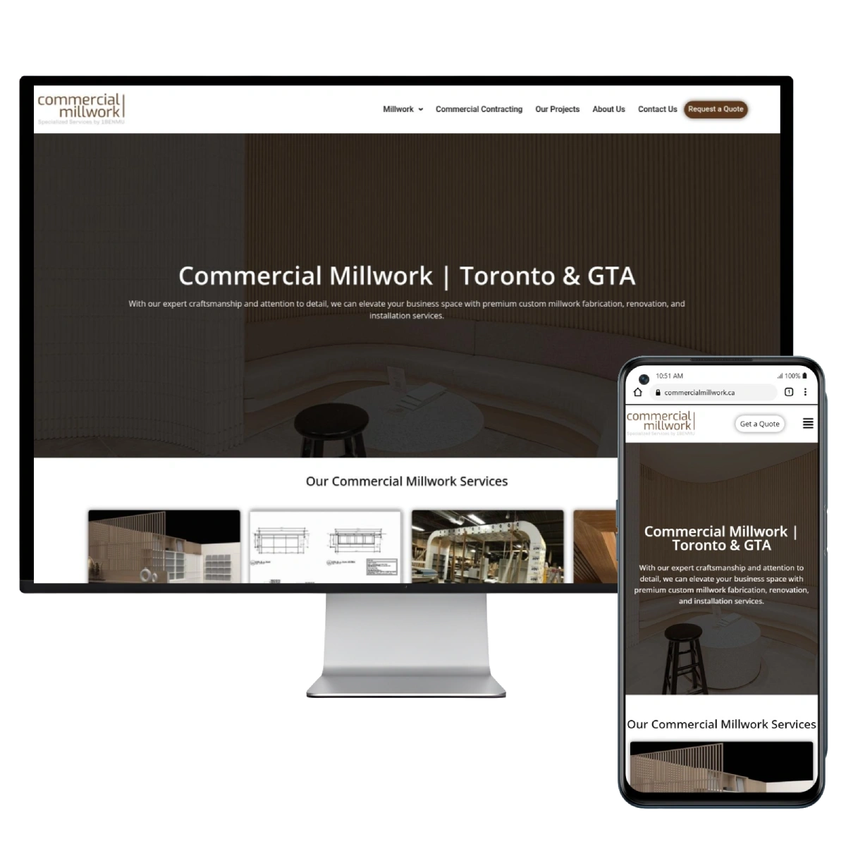 commercial millwork seo agency
