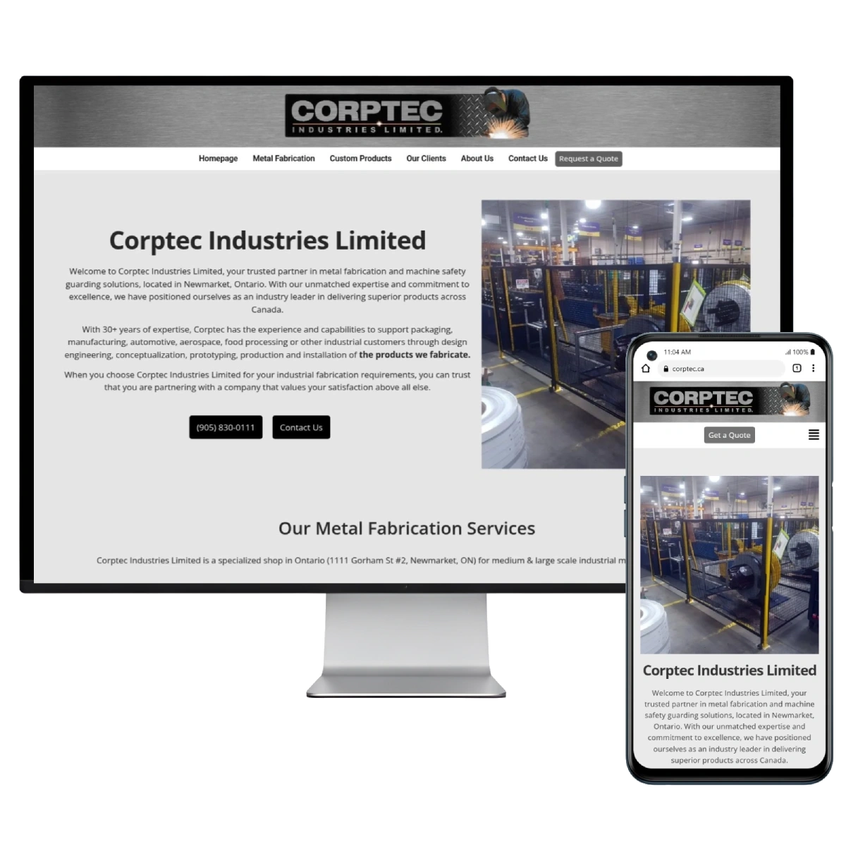 corptec industries limited seo agency