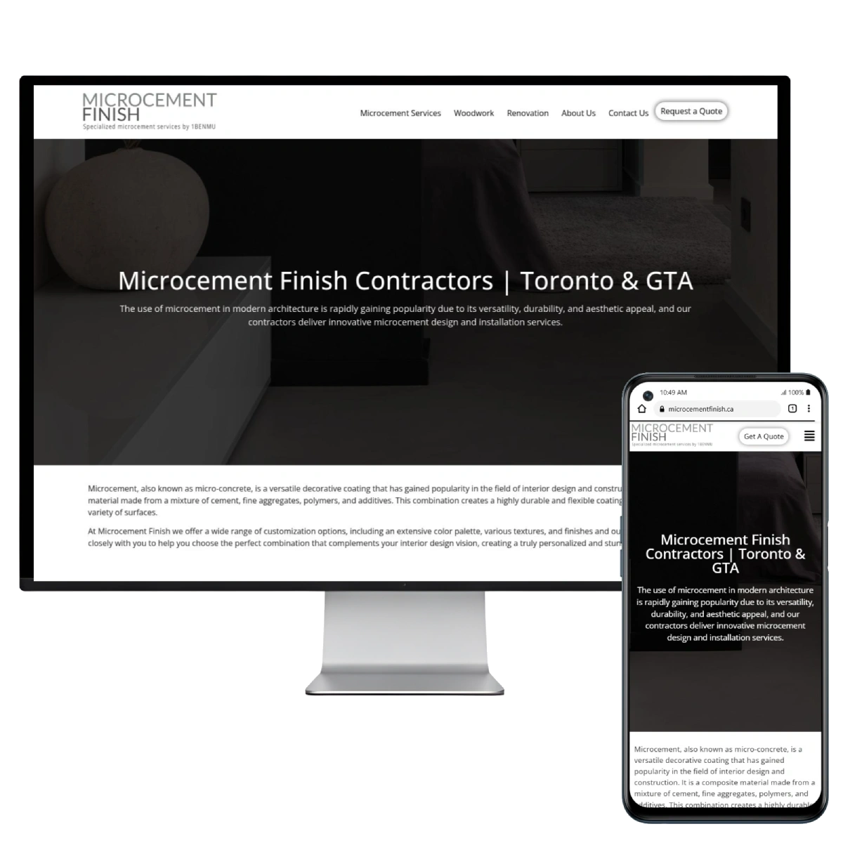 microcement finish seo agency