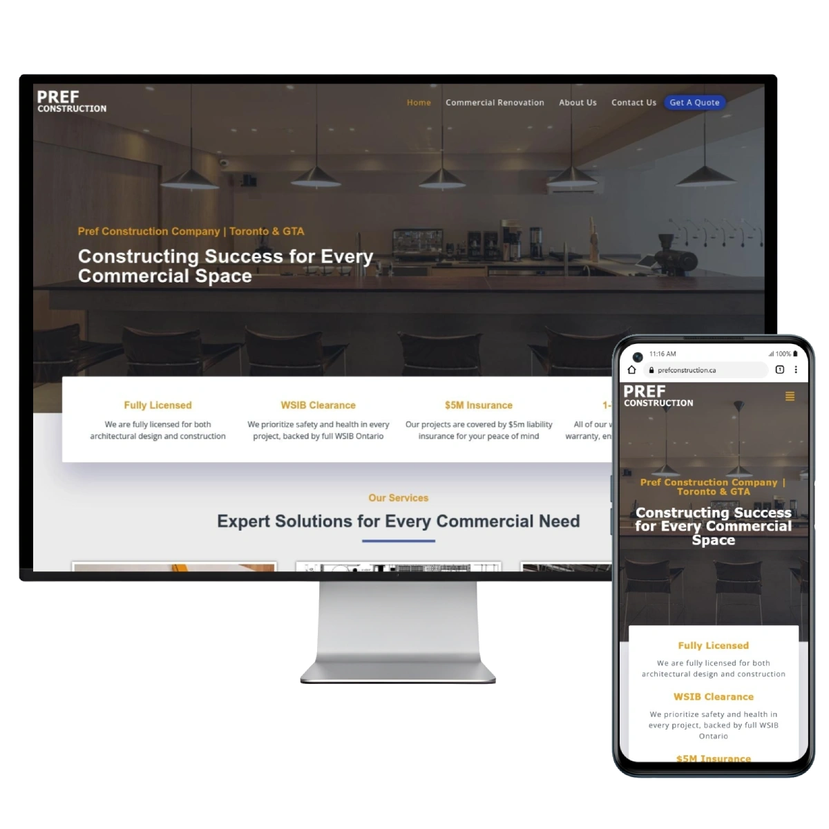 pref construction seo agency