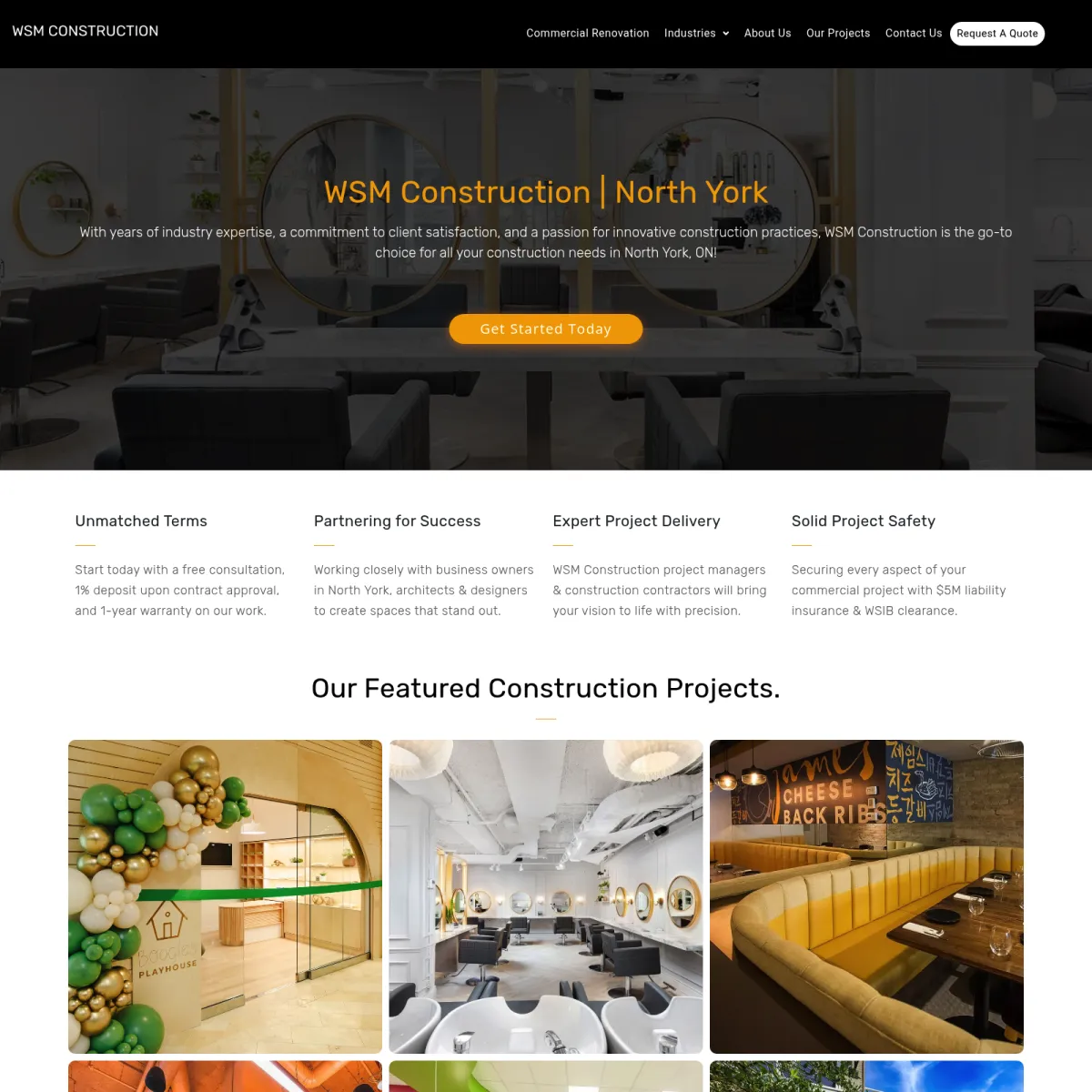 Website Design For Construction Companies in North York