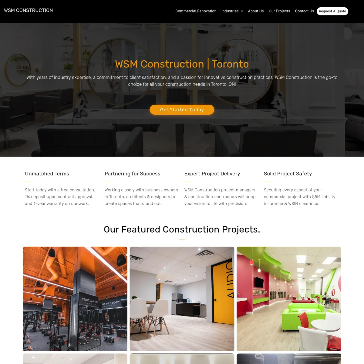 Website Design For Construction Companies in Toronto