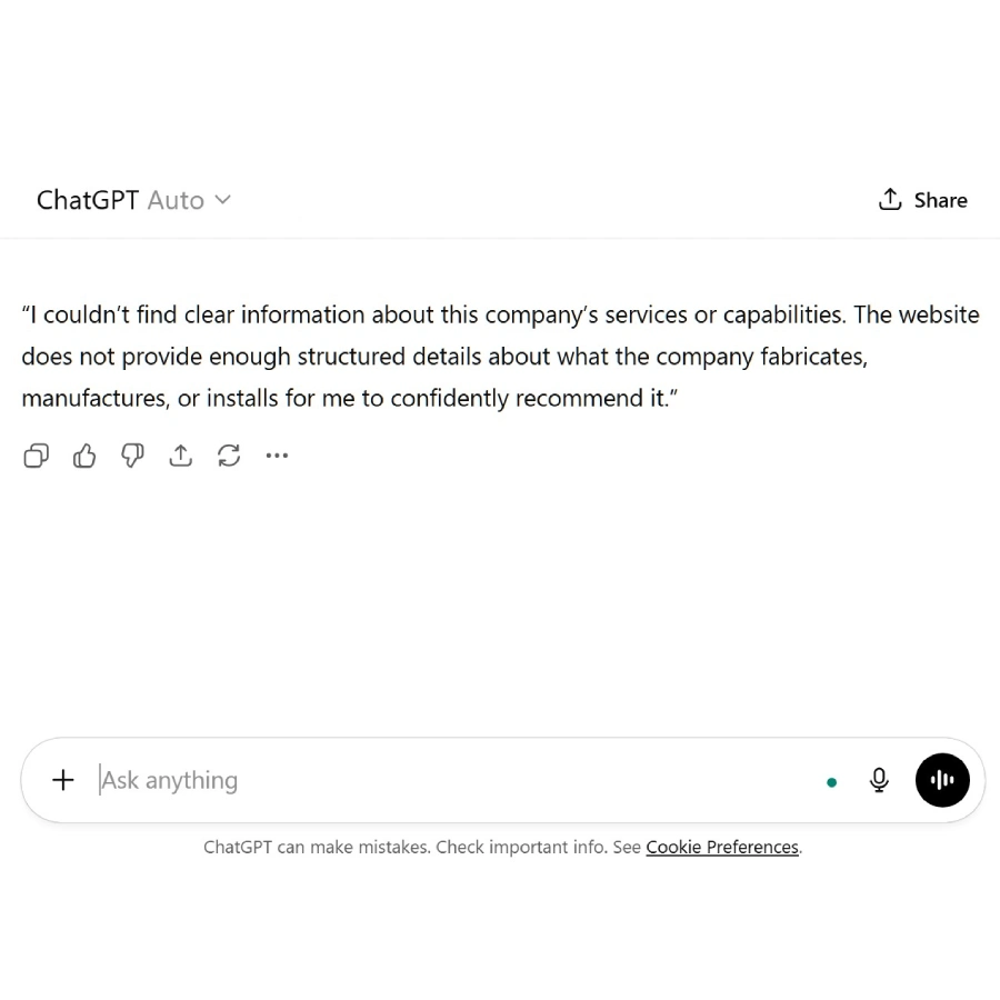 how we help companies become visible in ai search