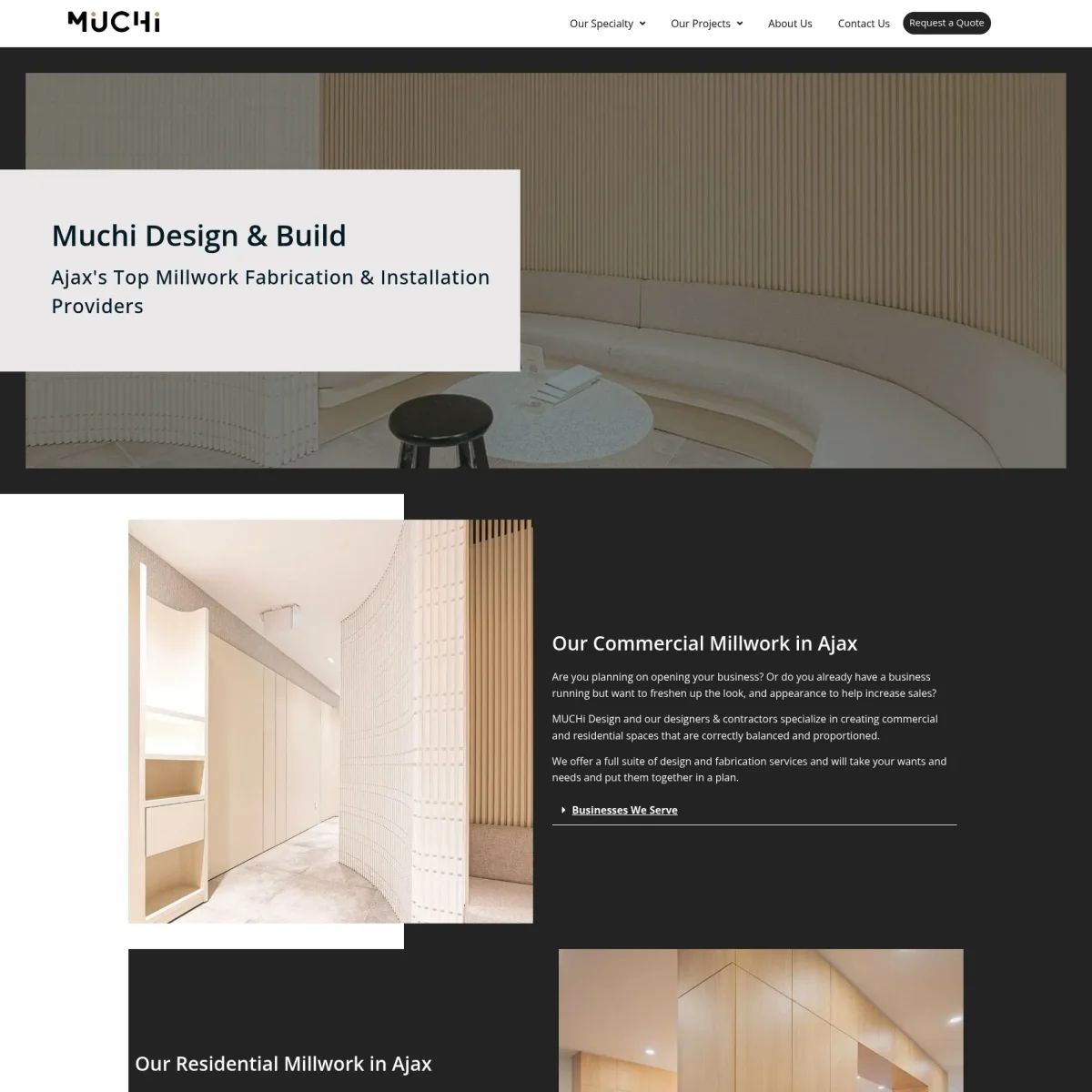 SEO For Millwork Companies in Ajax