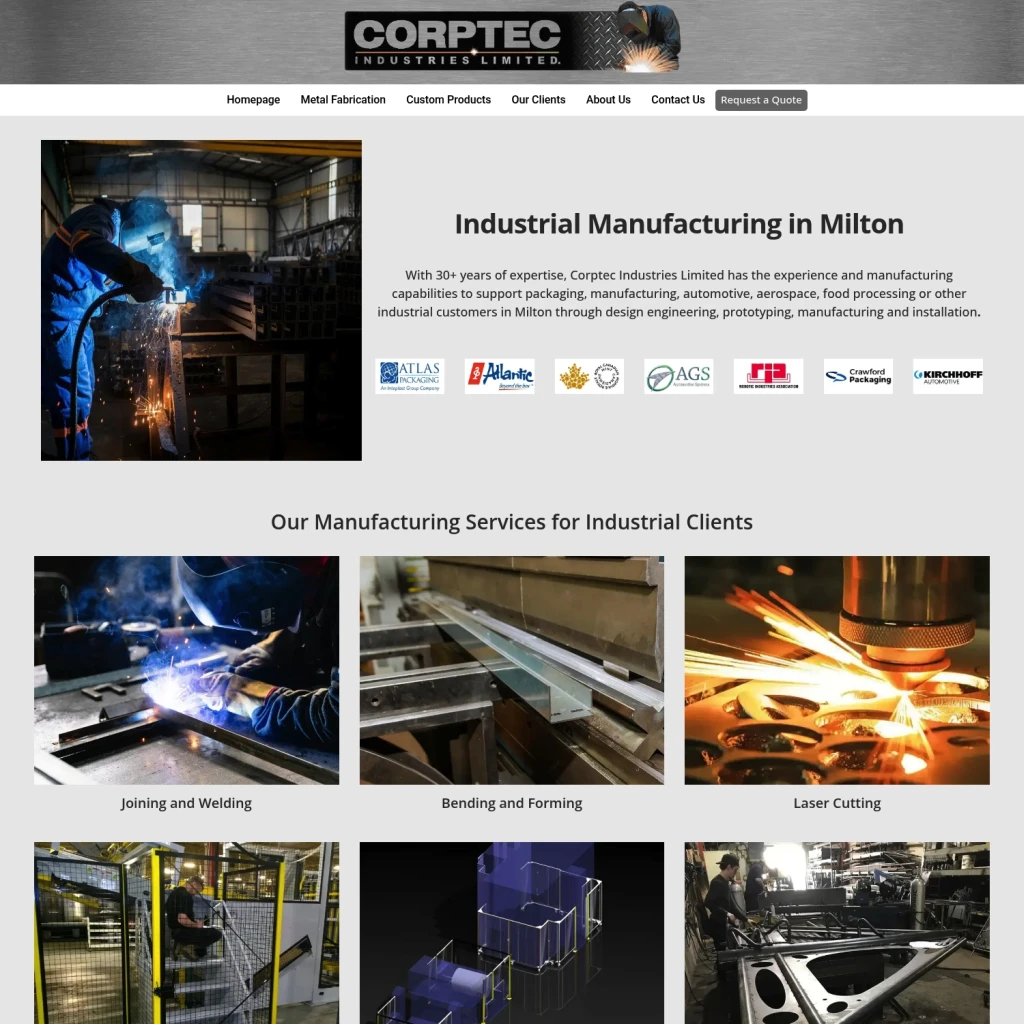 SEO For Manufacturing Companies in Milton