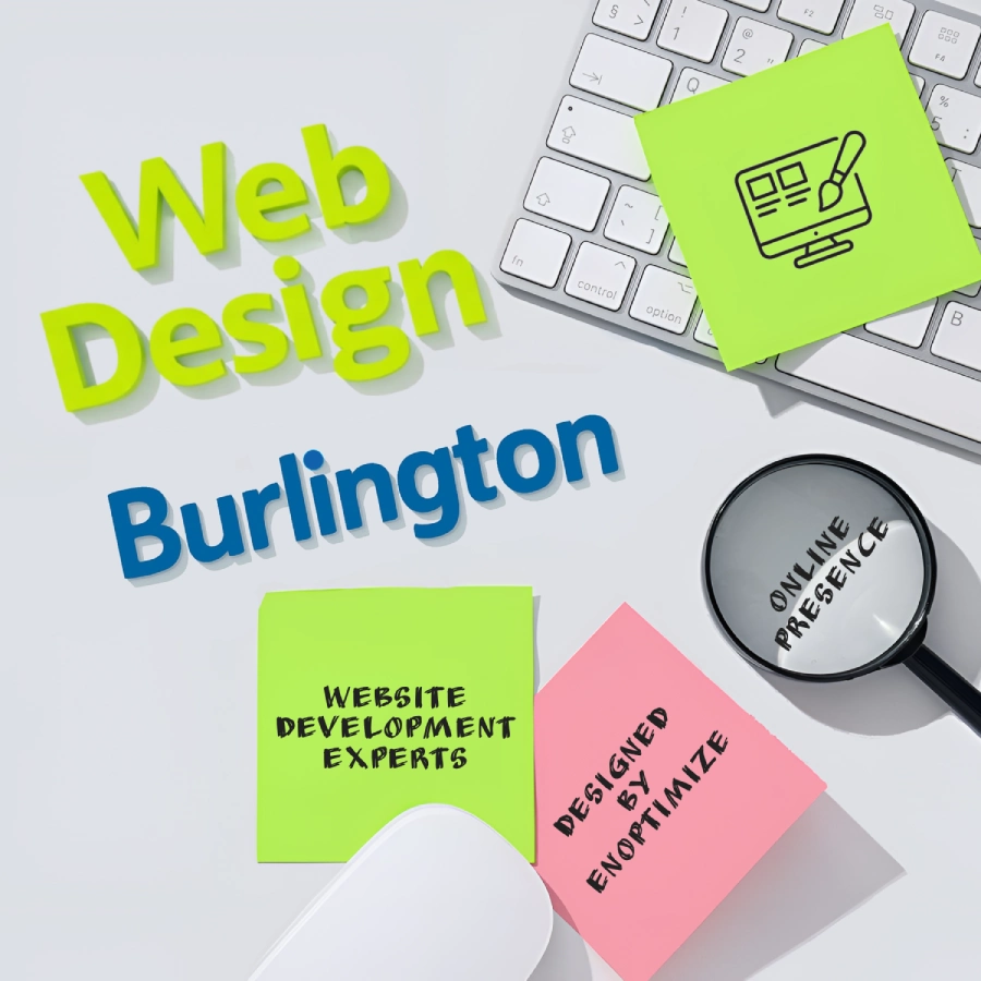 Specialized web design agency for Burlington companies