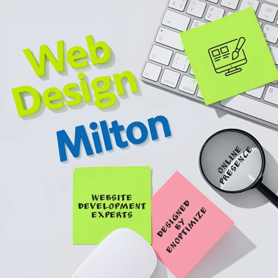 Specialized web design agency for Milton companies