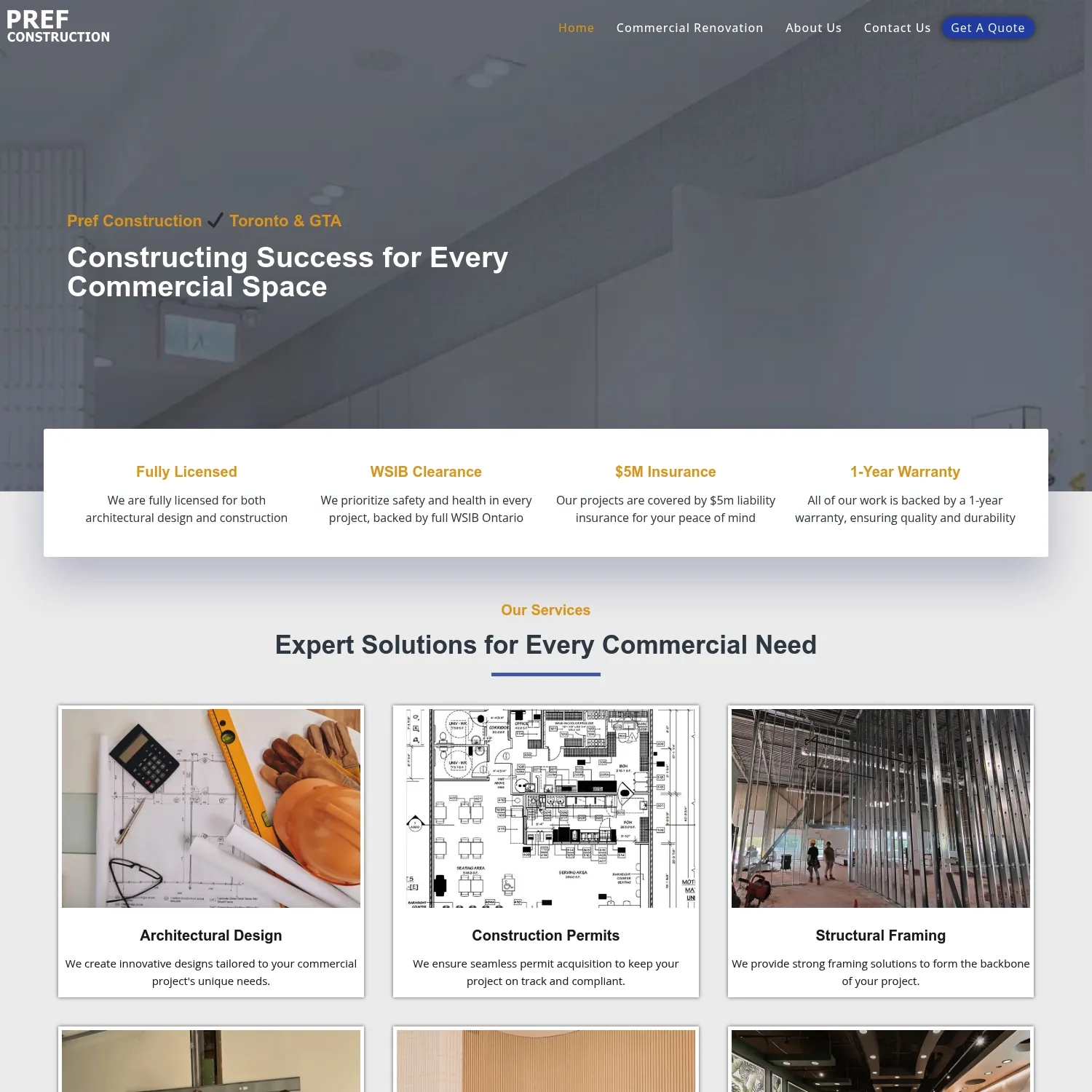 web design and seo for renovation companies