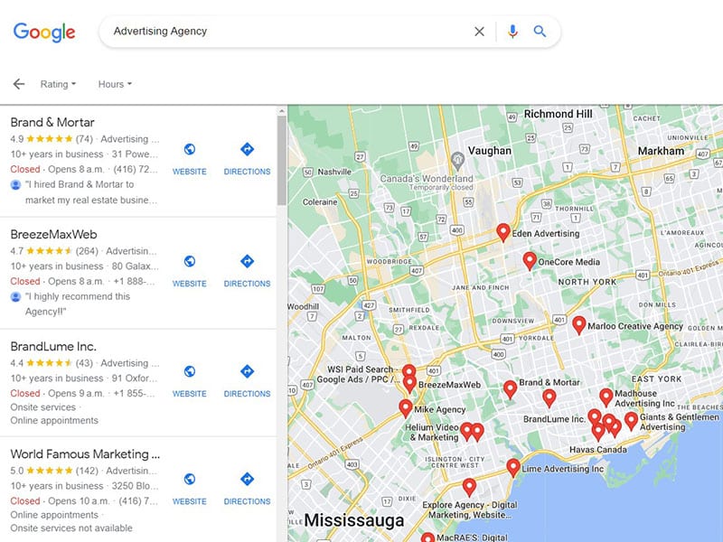 Local SEO for Advertising Agencies